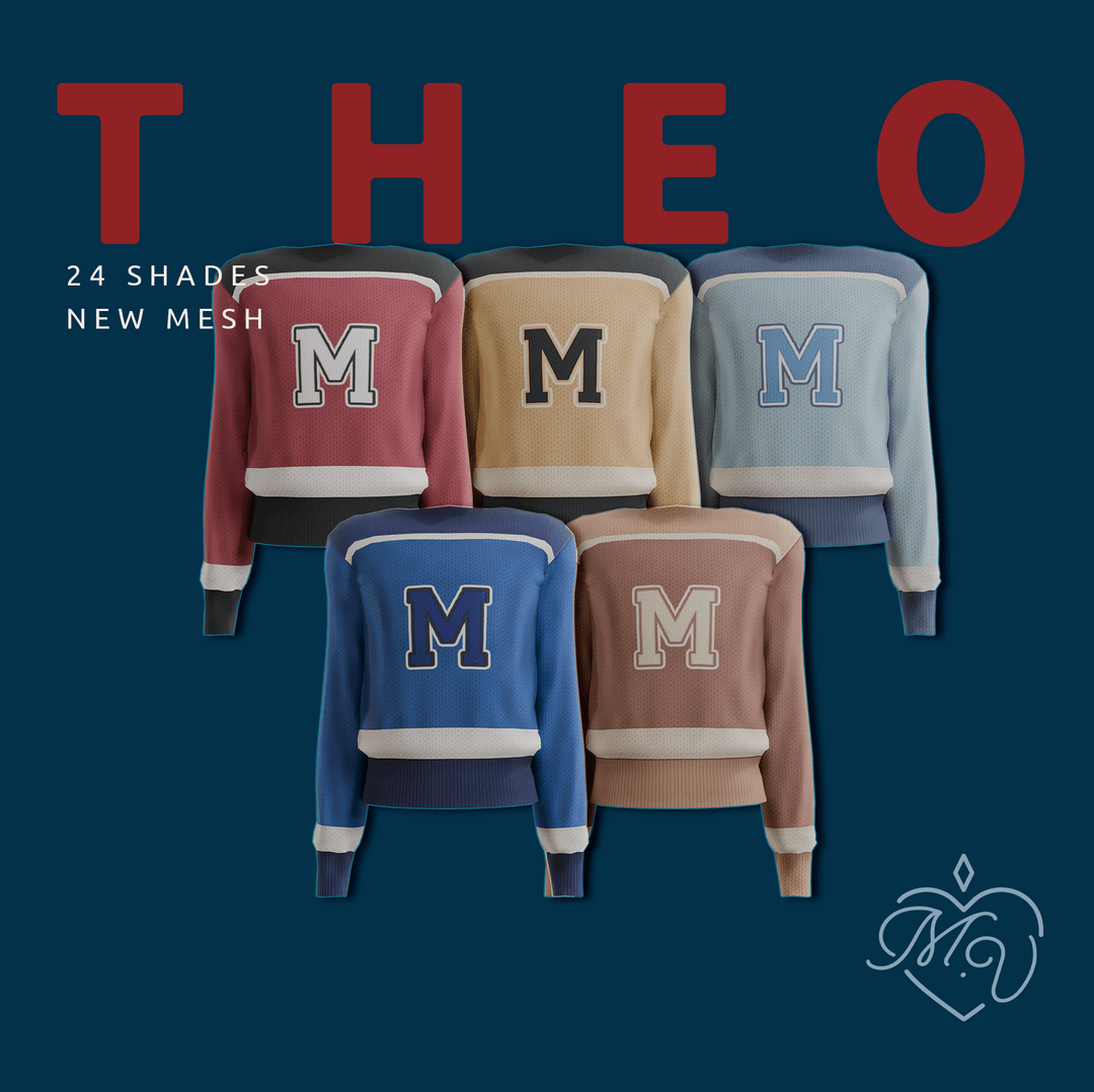 Скриншот мода Толстовка Theo Top